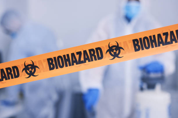 Professional Infectious Disease Decontamination technician working in Mirror Lake, NH
